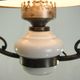 Suspension glass and ceramic /lampshade