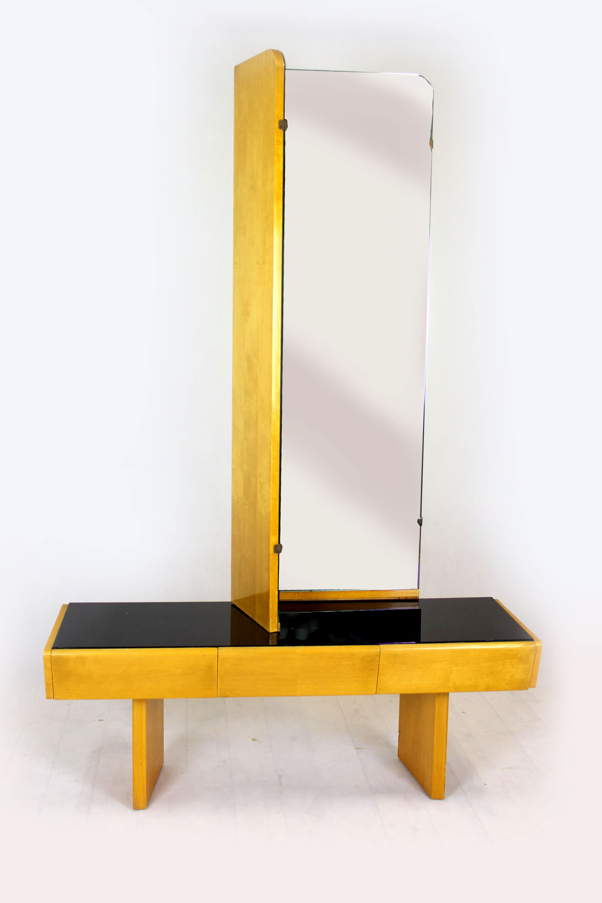 Vintage dressing table & mirror, 1960