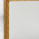 Small Louis XVI giltwood "square" mirror