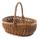 Rattan basket weaving