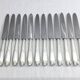 SFAM - Cutlery set 49 pieces Art Deco Silver Metal