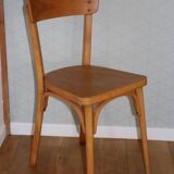 Set of 6 Baumann chairs No. 33 light beech