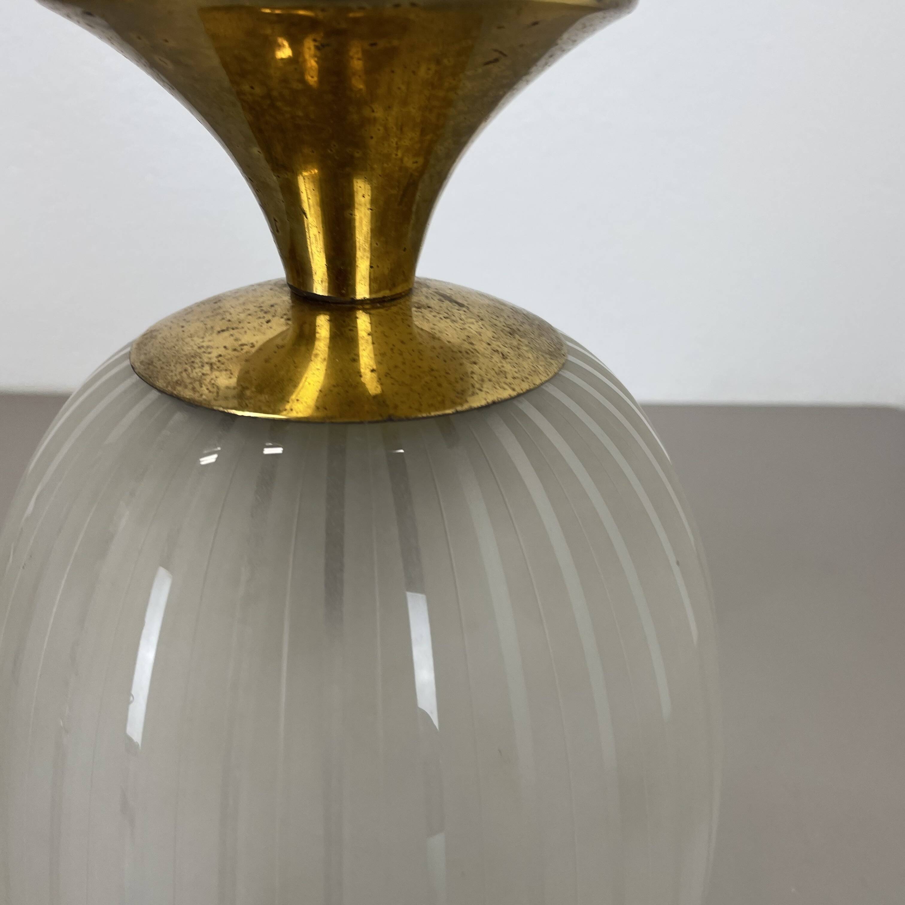 Rare "POMONA" Ceiling Light by Wilhelm Wagenfeld, Peill + Putzler, Germany