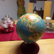 Globe terrestre  1960 polonais