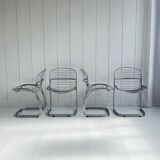 Set of 4 "Sabrina" chairs by Gastone Rinaldi