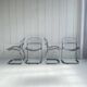 Set de 4 chaises "Sabrina" par Gastone Rinaldi