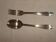 silver-plated children's cutlery set weighing 60 grams with case