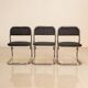 Set of 6 70's Italian tubular chairs