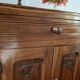 Confiturier en noyer – meuble de rangement ancien 1930-40