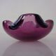 Sommerso Murano Glass Ashtray, Italy, 1960s