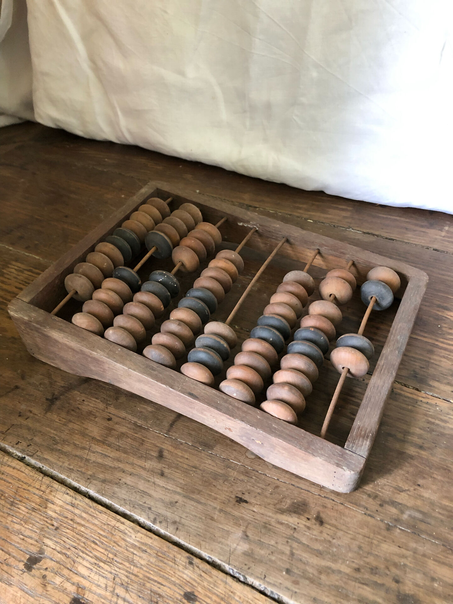 Wooden abacus