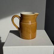 Carafe en céramique jaune Grès Kilt 1 litre H17