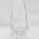 Vase en verre multi facettes