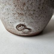 Pichet en céramique vernissée par Jeanne et Norbert Pierlot, Puisaye