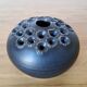 Black ceramic vase from Denmark