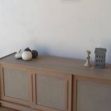 Scandinavian woden long sideboard.