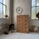 Craft furniture with drawers shell handles