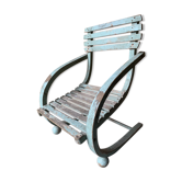 Wooden children's armchair