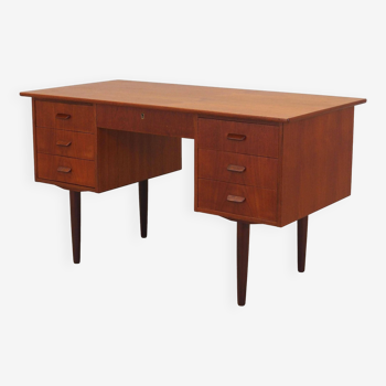 Bureau en teck, design danois, années 1970