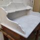 Table de toilette marbre