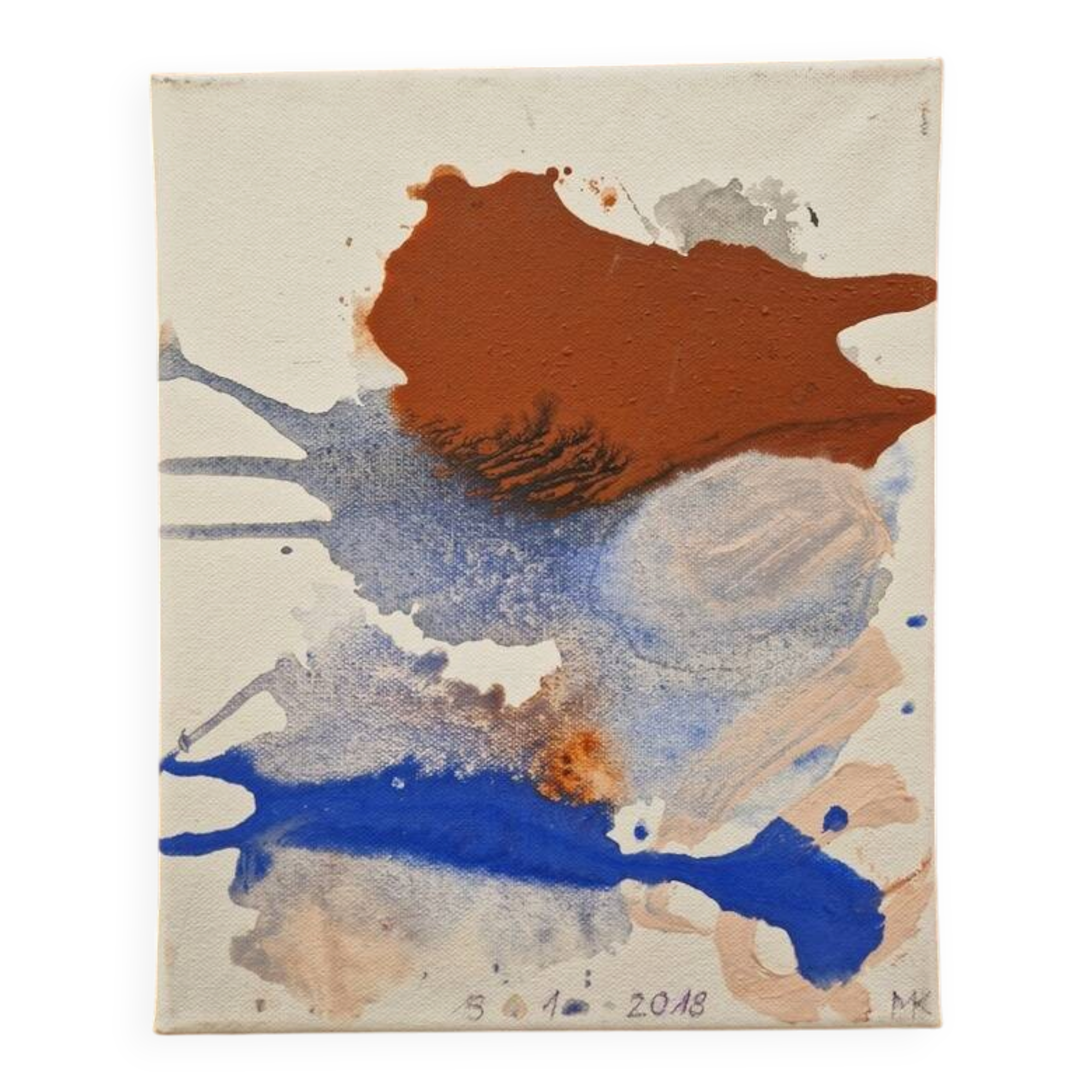 Michael Kreuter (1940-2022) - Oil on canvas - abstraction