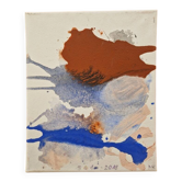 Michael Kreuter (1940-2022) - Huile sur toile - abstraction