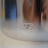 chrome metal ice bucket or elephant ice cubes made in Japan vintage 1970