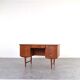 Mid-Century Modern Danish Teak Executive Desk, 1960s