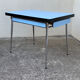 Table formica bleu Sogemap 1960