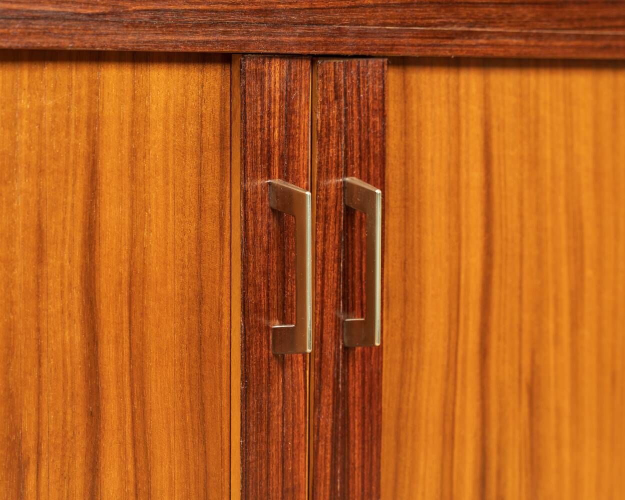 1970s sideboard with sliding doors