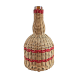 Rattan wrap bottle