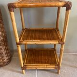 Rattan shelf to put down