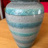 Blue gray vase Aldo Londi for Bitossi