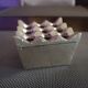 Scandinavian 9-hole brass ashtray 1970/1980