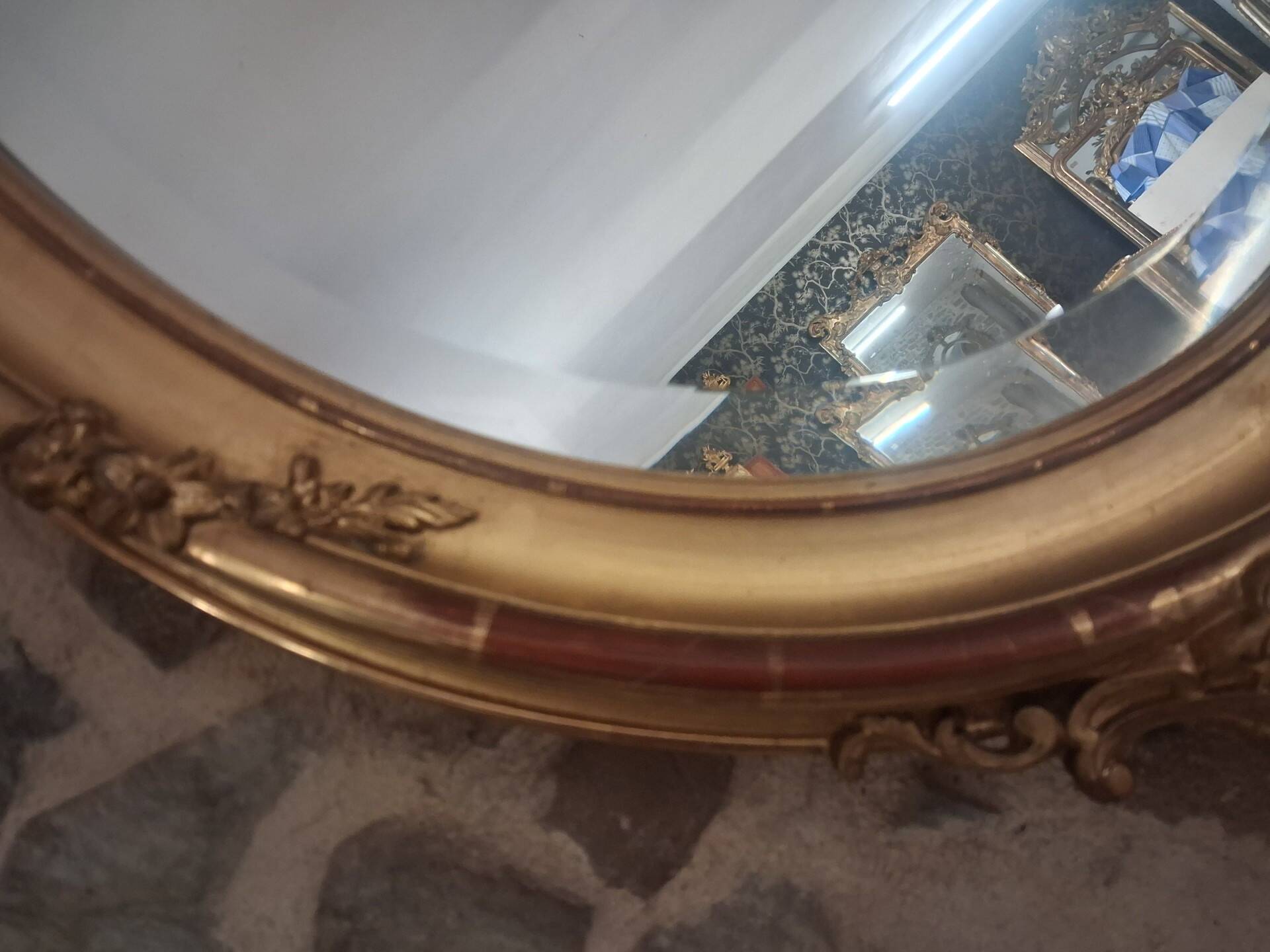 Mirror XIX oval 102 x 63