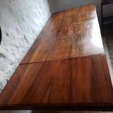 Walnut art-deco table
