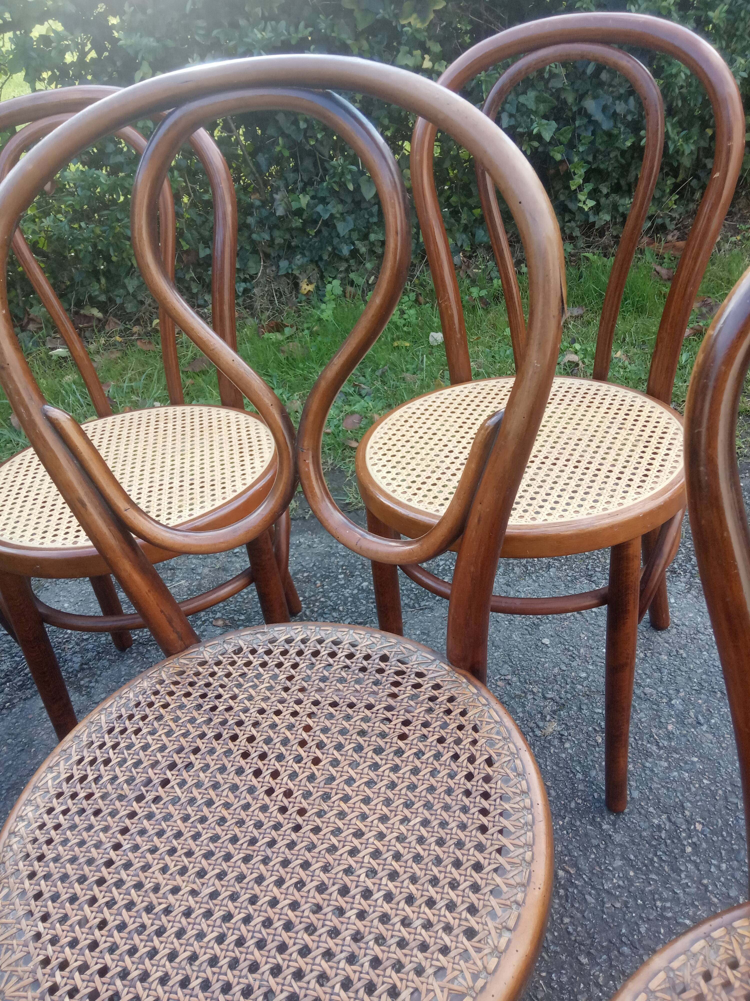 Set of bistro chairs