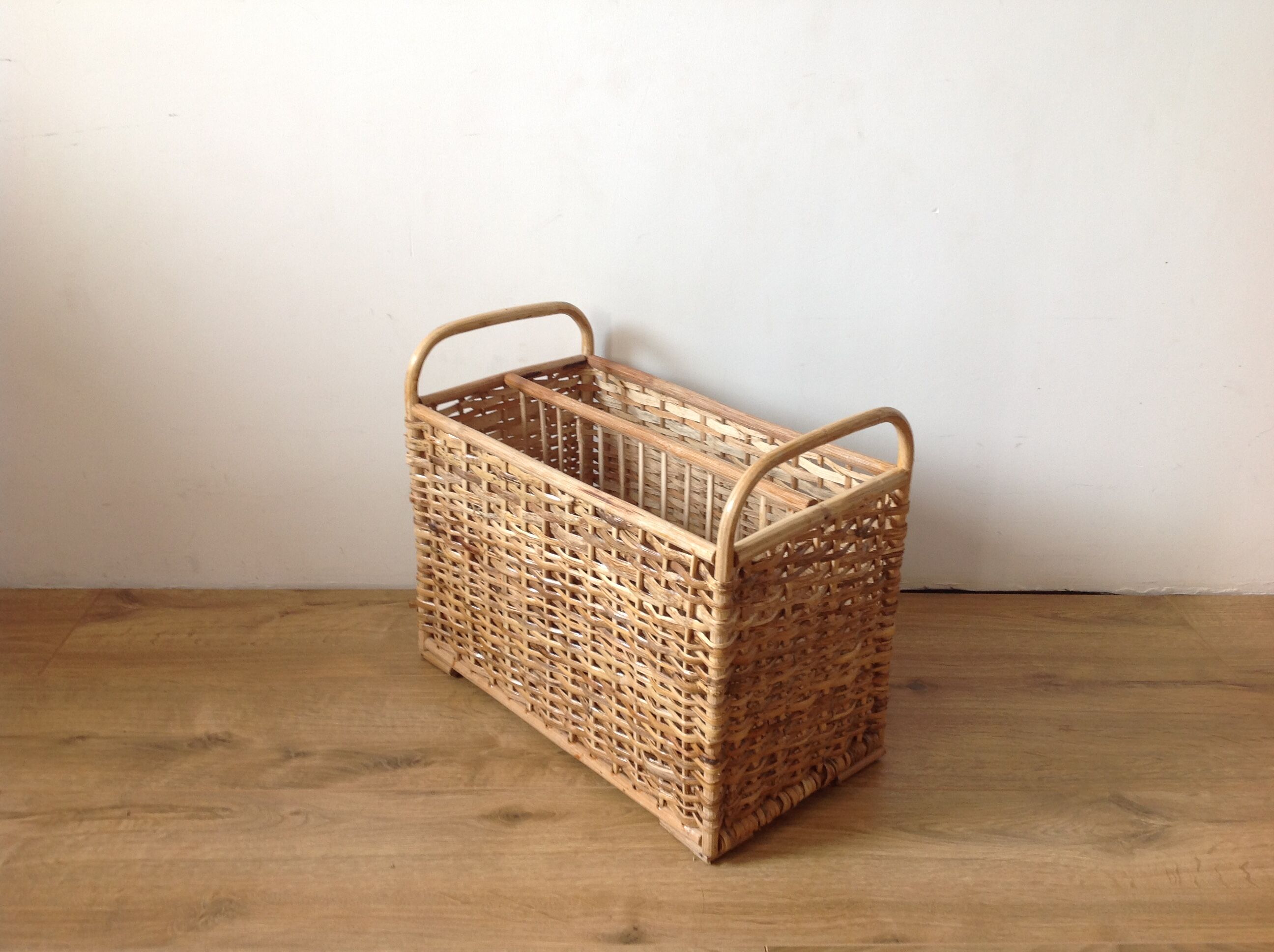 Rattan magazine door