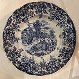 Set of 4 flat PB advertising plates