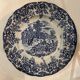 Set of 4 flat PB advertising plates