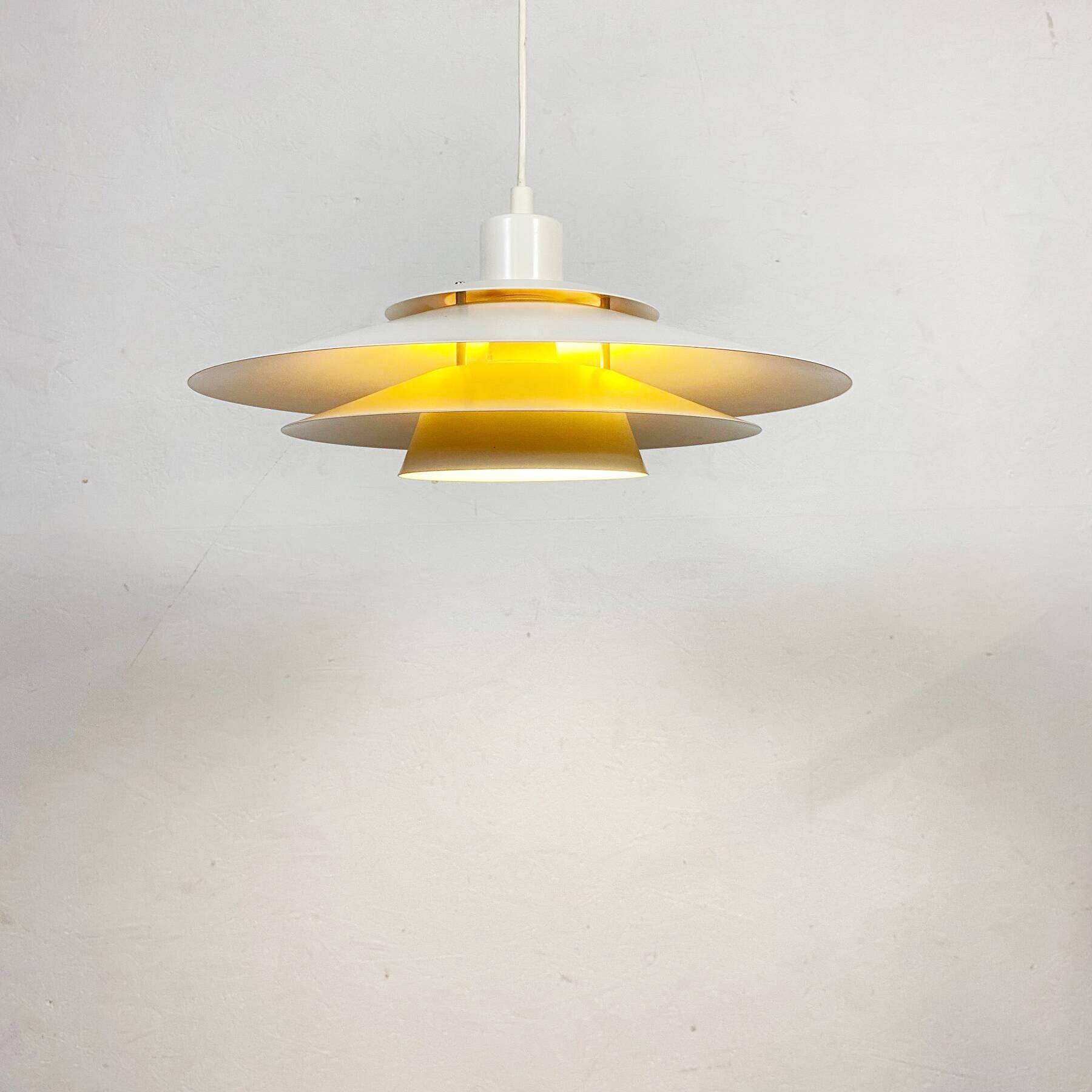 Vintage Danish Pendant Light • Captain • Design Light AS • 1970