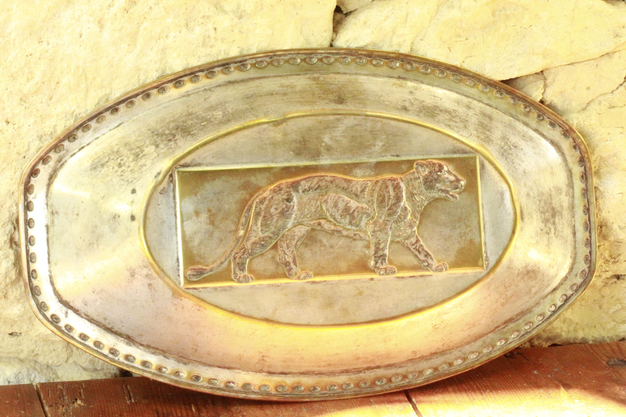 Old golden panther breadbasket