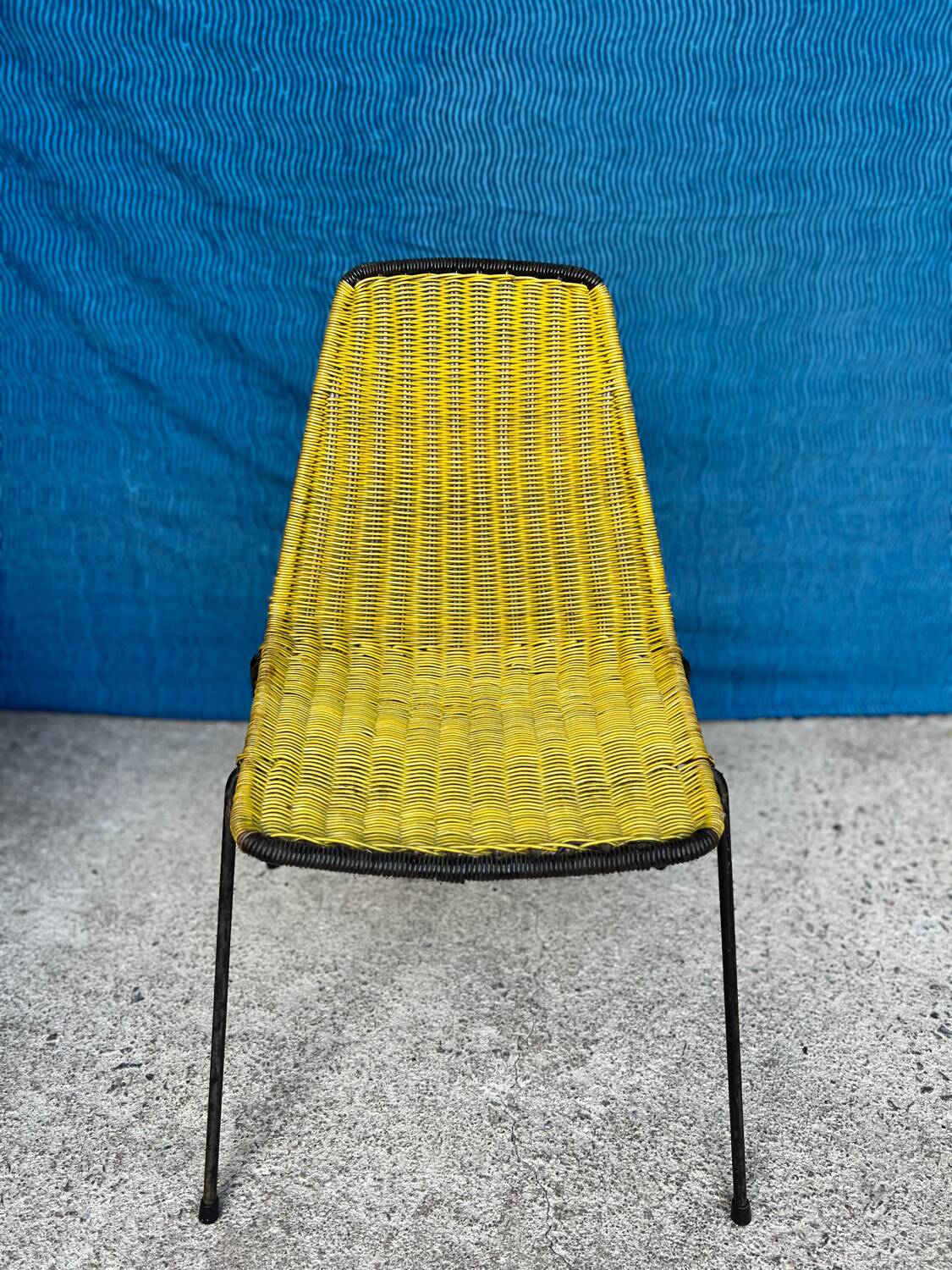 4 vintage “Baskets” chairs 1950s design Gian Franco Legler