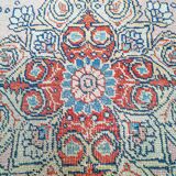 Tapis d'orient ancien persan fait main tebriz 174 x 125 cm