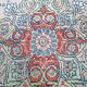 Ancient Persian Oriental rug handmade Tebriz 1.74 x 1.25 m