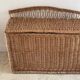 Vintage Rattan Chest Basket