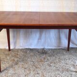 Tables à manger XXL style scandinave en teck – années 60/70