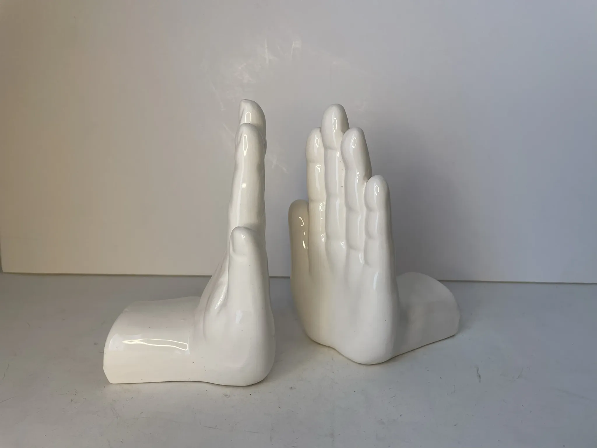 Ceramic bookends 70s/80s