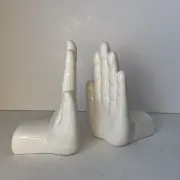 Ceramic bookends 70s/80s