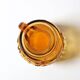 Vintage Designer Italian Amber Glass Pitcher / Mid-century Jug / 1970s